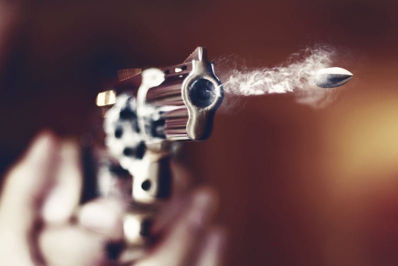 Shooting revolver